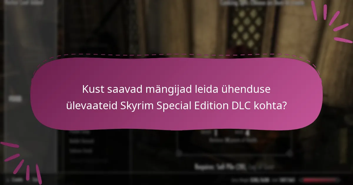Millised on parimad strateegiad Skyrim Special Edition DLC koodide lunastamiseks?